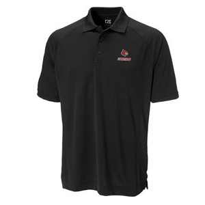 Louisville Cardinals CB DryTec Mogul Polo - Black